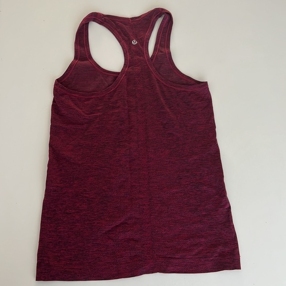 Lululemon Swiftly Tank Top Size 6 Red - Picture 6 of 7